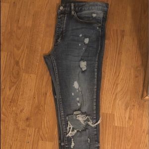 Spash Stretch Blue Denim